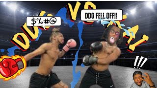 KAI CENAT amp DDG FIGHT FREIND SHIP OVER   KE REACTS PT 1 [upl. by Mihcaoj917]