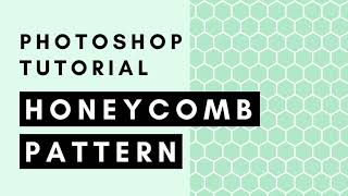 Honeycomb Pattern In Photoshop  Step by Step Tutorial [upl. by Anala]