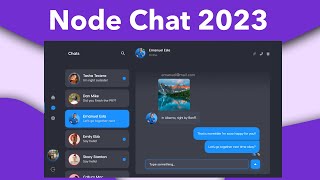 NodeJS Realtime Chat Build a FULLSTACK app in 27 Minutes Best UI 🤩 [upl. by Elawalo945]