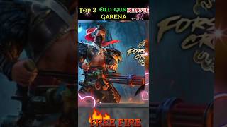 top 3 old gun remove garena  free fire shorts 🔥  viralshorts trending freefire ytshorts [upl. by Swec]