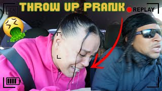 THROW UP PRANK ON BOYFRIEND HILARIOUS [upl. by Laundes94]