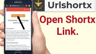 how to open shortx link Urlshortx  shortx link ko kaise khole teltech09 [upl. by Dlarrej62]