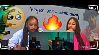 Yungeen Ace  Walk Away Official Music Video REACTION [upl. by Nibuz435]