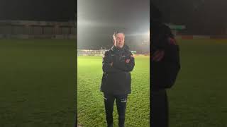 REACTION  Bedford Town 20 Kempston Rovers [upl. by Lunsford]