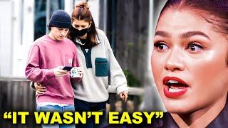 Zendaya Explains How Hard It Was To Get Tom Holland To Be Her Boyfriend [upl. by Attelra274]