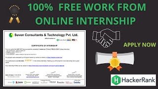 Free Online Internship Certificate  Work From Home Internships  8 Weeks  Skills Matter [upl. by Kumagai]