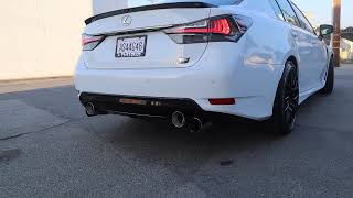 Lexus GSF Meisterschaft GT Haus Exhaust [upl. by Llenoil]