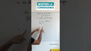 1 MINUTE  1 QUESTION DU BAC  Montrer Un converge [upl. by Levina]