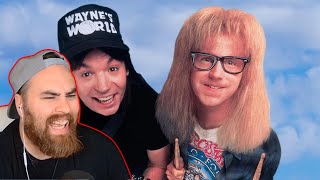 WAYNES WORLD Party time Excellent MOVIE REACTION FIRST TIME WATCHING [upl. by Aneerb674]