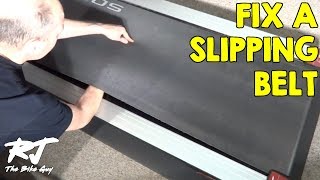 How To Fix A Slipping Treadmill Belt [upl. by Kazmirci]