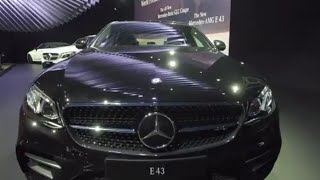 2017 MercedesAMG E43  NYIAS Walkaround [upl. by Akined]