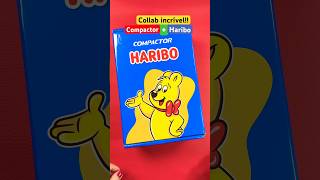 Compactor  Haribo collab compactor haribo materialescolar papelaria voltaasaulas [upl. by Anirrak]