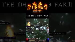 The Moo Moo Farm  episode 4 game diablo2resurrected diablo2 remodded [upl. by Aicemak24]