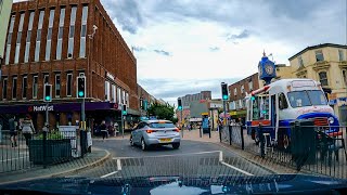 Driving in Hanley  Stoke on Trent  England [upl. by Loeb]