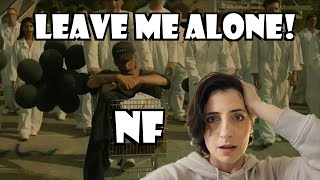 Roni Reacts to NF  Leave me Alone [upl. by Akimas]