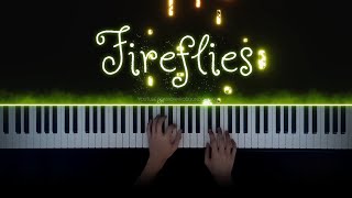 Owl City  Fireflies  Piano Cover with Strings with Lyrics amp PIANO SHEET [upl. by Idnac737]