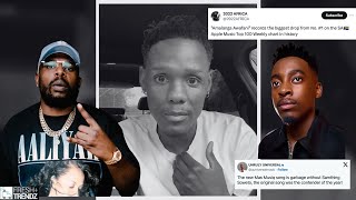 Samthing Soweto Thanked His Fans While the Song from Which He Was Removed Struggles on the Charts [upl. by Aicnatsnoc]