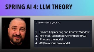 Spring AI Series 4 LLM Theory Prompt Engineering tricks and LLM Customization [upl. by Knuth]