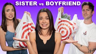 Who Knows Me Better Sister vs Boyfriend Target Gift Swap Challenge  Merrell Twins [upl. by Adley452]