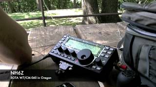 Perfect day for KX3 QRP Portable [upl. by Calesta418]