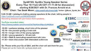 SynBYSS with Dr David Rockcliffe an NSF Program Director and Dr Christian CubaSamaniego at UCLA [upl. by Eddi]