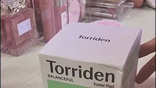 Torriden Balanceful Toner Pad w centella asiatica extract  🌱⋆ೃ࿔･ [upl. by Nnylrefinnej45]