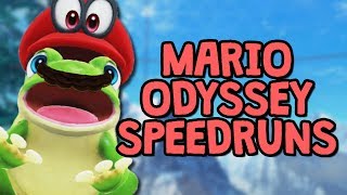 SUPER MARIO ODYSSEY SPEEDRUNS IN A NUTSHELL [upl. by Elurd1]