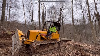 CuttingSkidding and hauling timber to the log yard [upl. by Coveney]