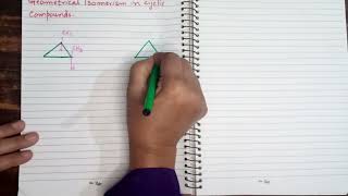 Geometrical isomerism Geometrical Isomerism in cyclic compounds [upl. by Callahan]