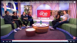 Chris McCausland Dianne Buswell Balvinder Sopal Navin Chowdhry The One Show 30 10 24 PLEASE SUBSCRIB [upl. by Annij]