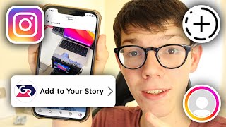 How To Share Instagram Post To Story  Full Guide [upl. by Norga]