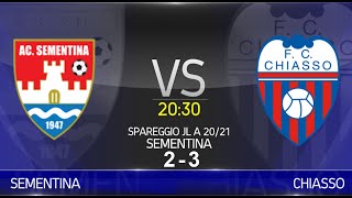 Sementina VS Chiasso Spareggio Junior League A 2021 [upl. by Nomzaj342]