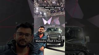 Mahindra THAR 5 Door ‼️Auto Expo 2024  shorts thar [upl. by Atnauqahs64]