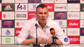 Sarunas Jasikevicius talks about kids [upl. by Ilrahc]