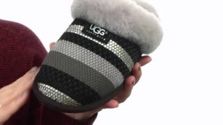 UGG Scuffette II Woven Metallic Suede SKU8664267 [upl. by Bethanne]