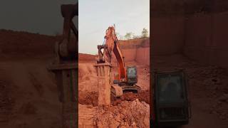 Bauxite mining earthmovers hitachi excavator [upl. by Onileba175]