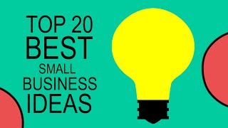 Top 20 Best Small Business Ideas for Beginners in 2024 [upl. by Xyno970]