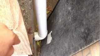 DIY chicken PIPE FEEDER Feed stuck This should help [upl. by Ycnalc]