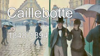 Gustave Caillebotte  101 paintings with subtitles HD [upl. by Ardnuaed587]