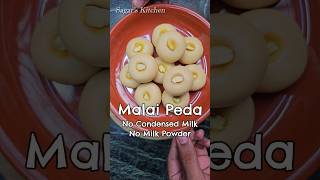 Pure amp Original Malai Peda Recipe Step by Step Shorts Sweet [upl. by Dihahs]