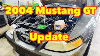 2004 Mustang GT quick update We are getting back on the 04 New Edge GT project [upl. by Livesay]