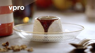 Recept Panna cotta van cichorei met cichoreikaramelsiroop uit Koken met van Boven [upl. by Goodspeed]