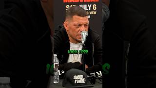 🤣 NATE DIAZ ADMITS FIGHT DAYS ARE WAY LESS SCARY WHEN HIS BROTHER NICK DIAZ ISN’T THERE [upl. by Nagaem]