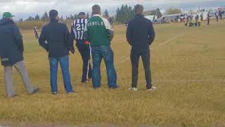 ponoka broncs vs west central rebels playoff game second quarter [upl. by Leshia]