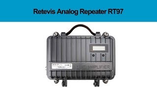 Retevis repeater RT97 Install the demo [upl. by O'Connell21]