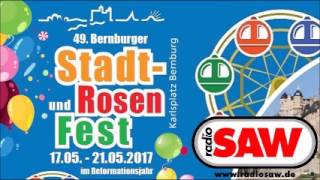 Interview Stadt und Rosenfest Bernburg [upl. by Dahaf]