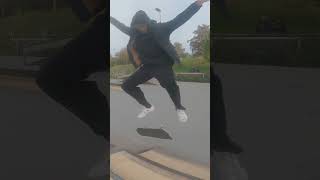 I SPEND 1H TRYING THIS HIPPY JUMP skateboarding skate [upl. by Bruns]