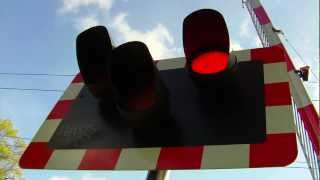 Level Crossing at Sydney Parade in Dublin Ireland [upl. by Leuqer305]