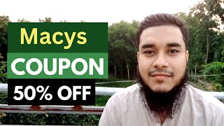 Macys coupon Code 50 OFF  Macys Discount Code  Still Work [upl. by Atiraj89]