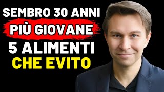 EVITA QUESTI 5 ALIMENTI e Smetti di INVECCHIARE Dr David Sinclair [upl. by Eusebio]